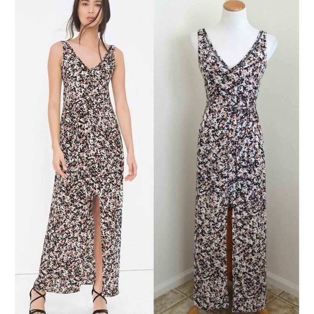 White House Black Market Maxi Summer Dress Elegant Casual Womens Size 6